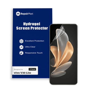 Vivo V30 Lite Compatible Premium Hydrogel Screen Protector With Full Coverage Ultra HD